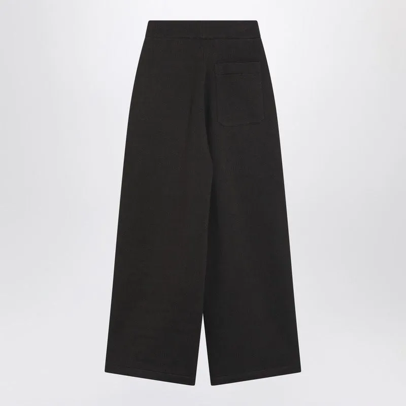 WIDE BROWN WOOL-BLEND TROUSERS sold by Lord & Taylor product image thumbnail 2