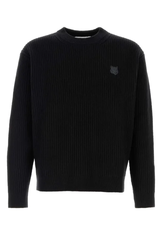BLACK WOOL SWEATER sold by Lord & Taylor