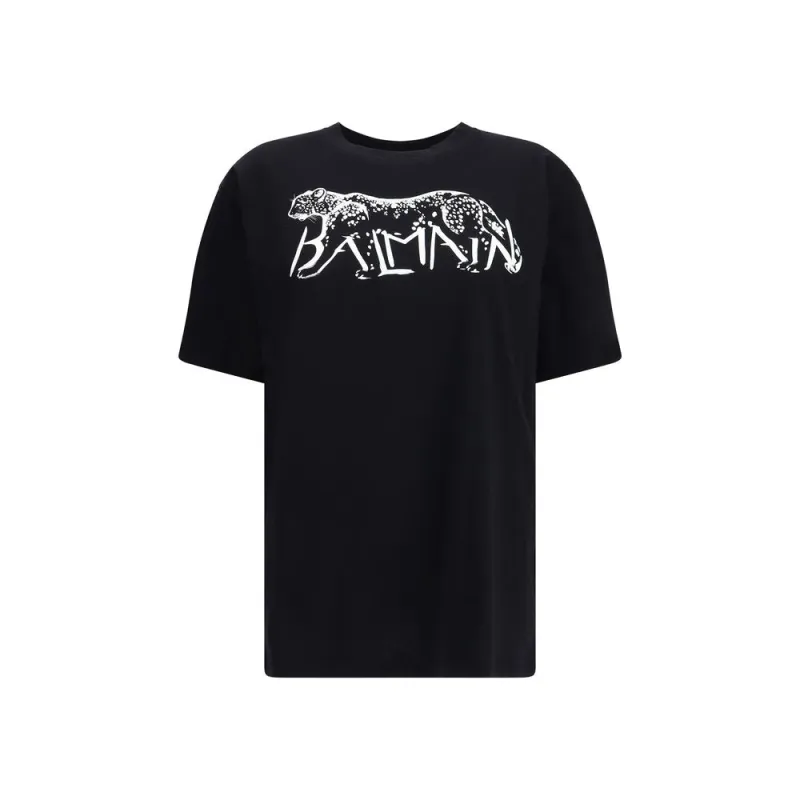 Balmain T-shirt with Leopard Print sold by Lord & Taylor