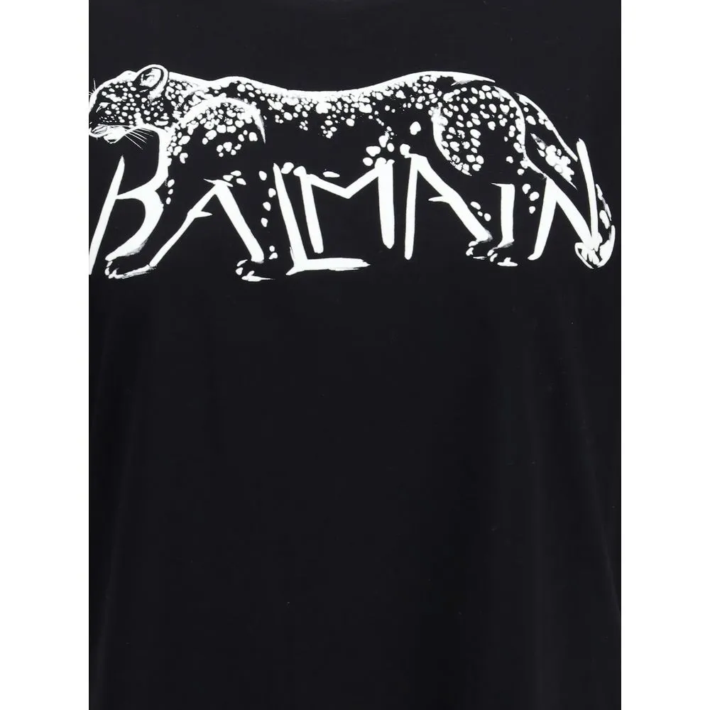 Balmain T-shirt with Leopard Print sold by Lord & Taylor product image thumbnail 3
