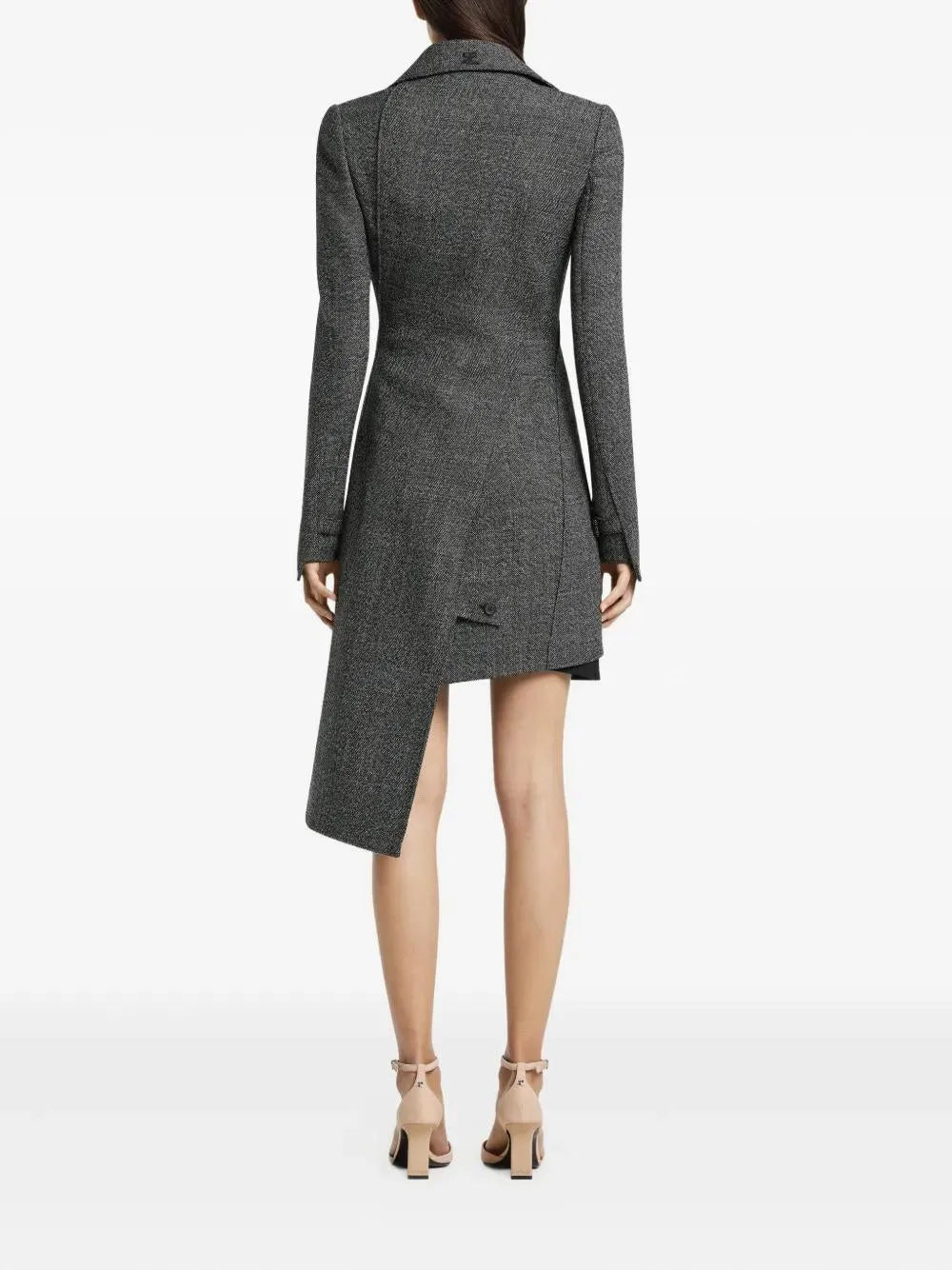 ASYMMETRICAL WOOLEN COAT sold by Lord & Taylor product image thumbnail 4