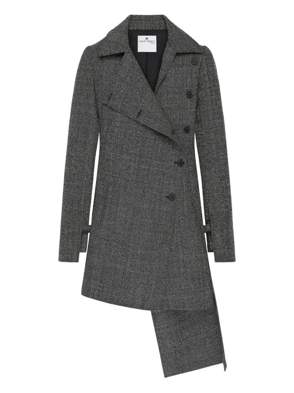 ASYMMETRICAL WOOLEN COAT sold by Lord & Taylor