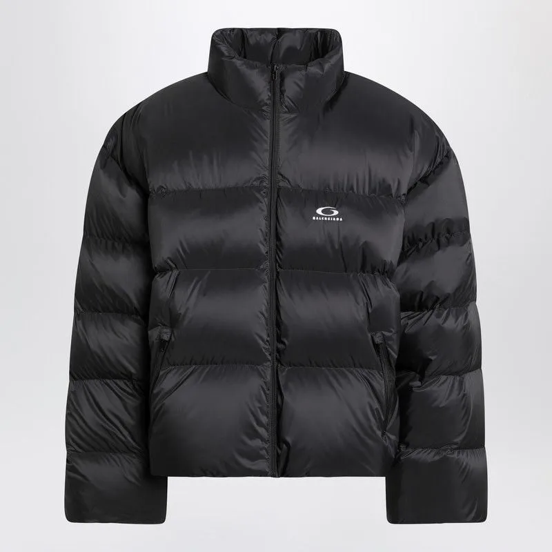 BLACK STANDARD TECHNICAL FABRIC DOWN JACKET made by Balenciaga