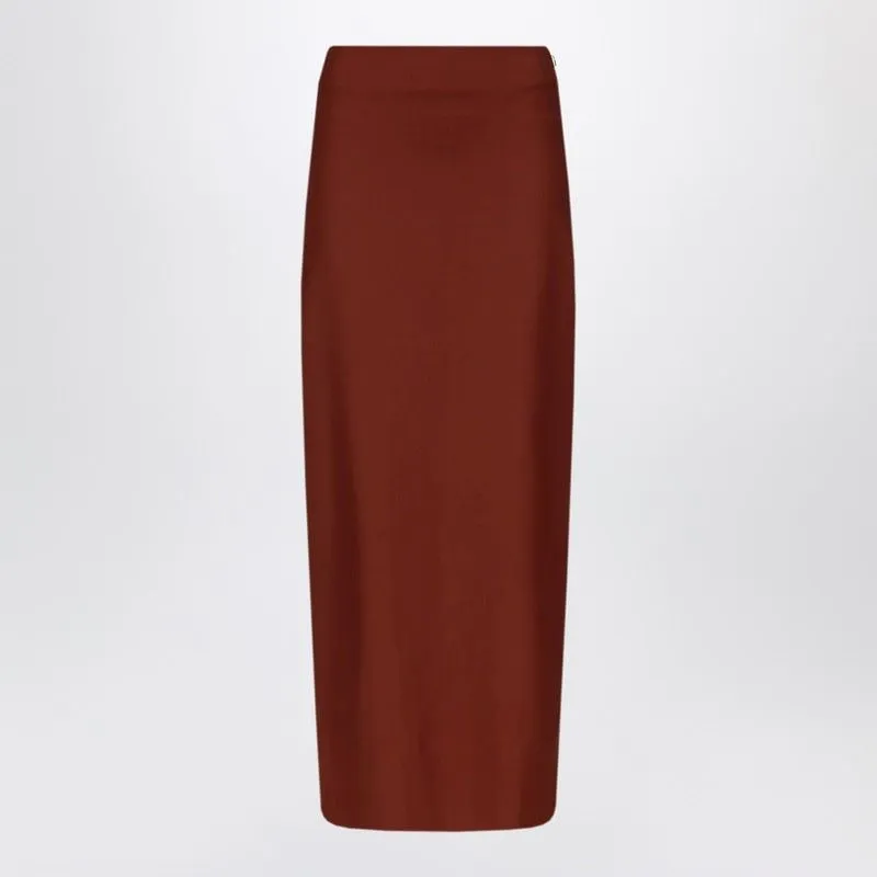 SAMOS LDS BURGUNDY PENCIL SKIRT sold by Lord & Taylor