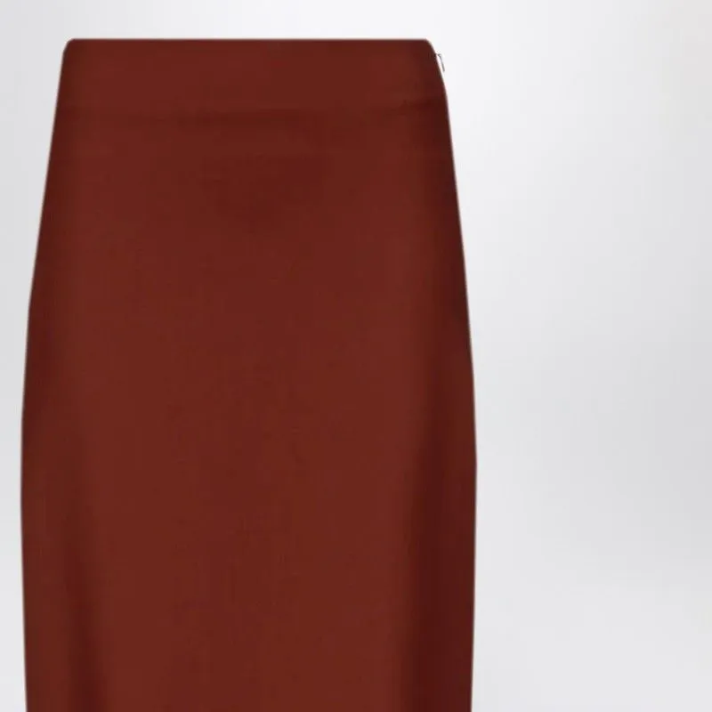 SAMOS LDS BURGUNDY PENCIL SKIRT sold by Lord & Taylor product image thumbnail 2