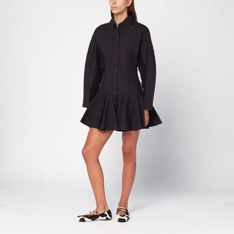 BLACK MINI SHIRT DRESS sold by Lord & Taylor