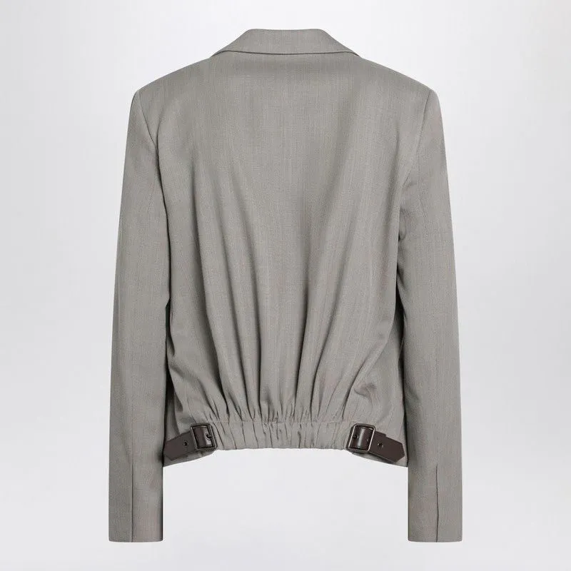 BEIGE MéLANGE WOOL JACKET sold by Lord & Taylor product image thumbnail 2