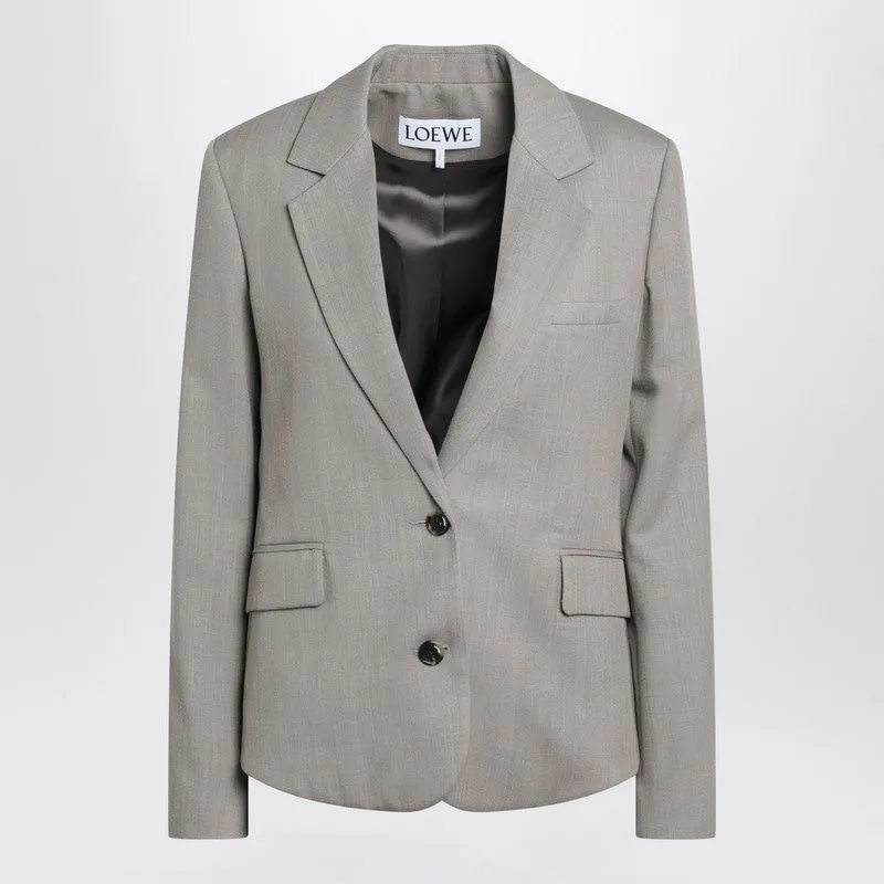 BEIGE MéLANGE WOOL JACKET sold by Lord & Taylor