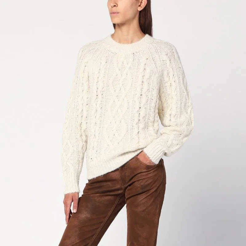 ÉCRU MOHAIR-BLEND SWEATER sold by Lord & Taylor