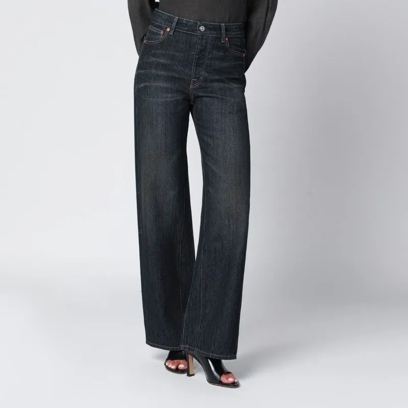 INDIGO BLUE VINTAGE-EFFECT JEANS sold by Lord & Taylor