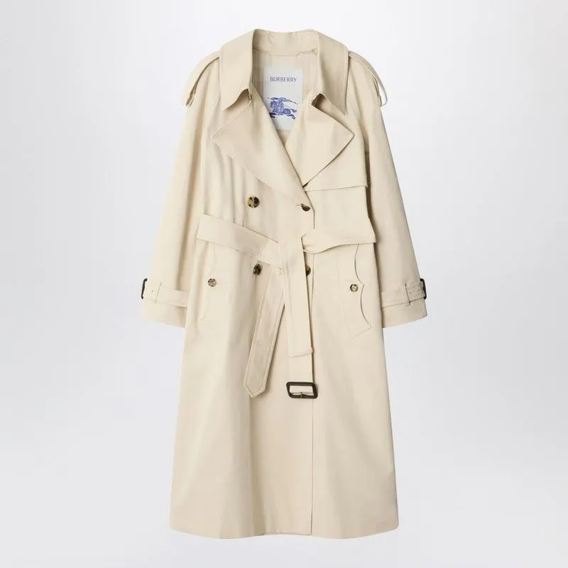 LIGHT BEIGE COTTON FITZROVIA TRENCH COAT sold by Lord & Taylor