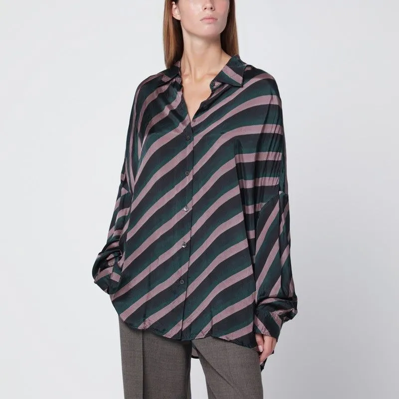 FLOWING VISCOSE STRIPED SHIRT sold by Lord & Taylor
