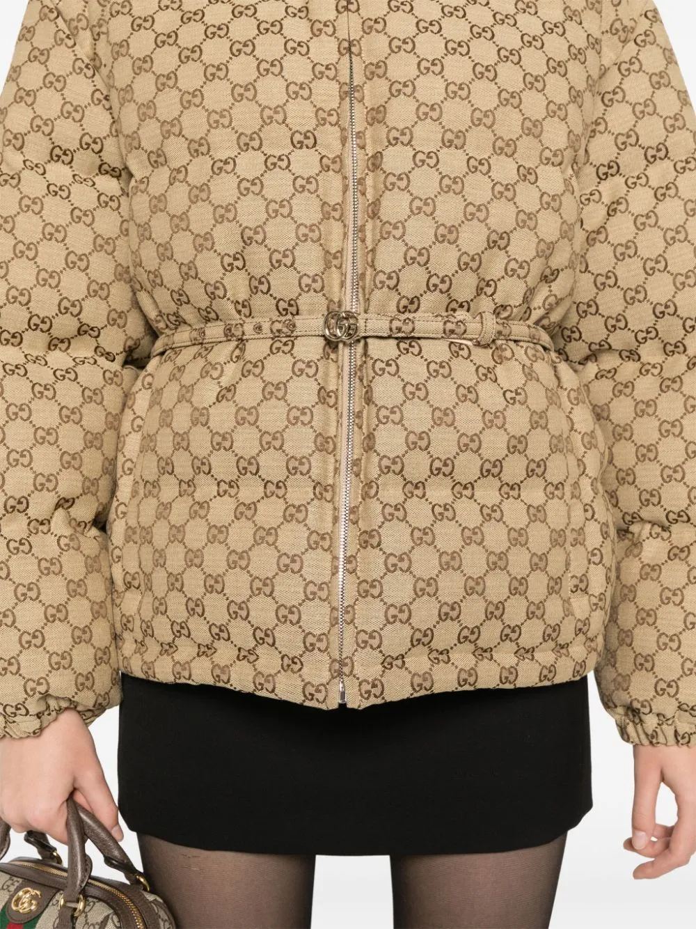 CAMEL/EBONY GG FABRIC JACKET sold by Lord & Taylor product image thumbnail 2