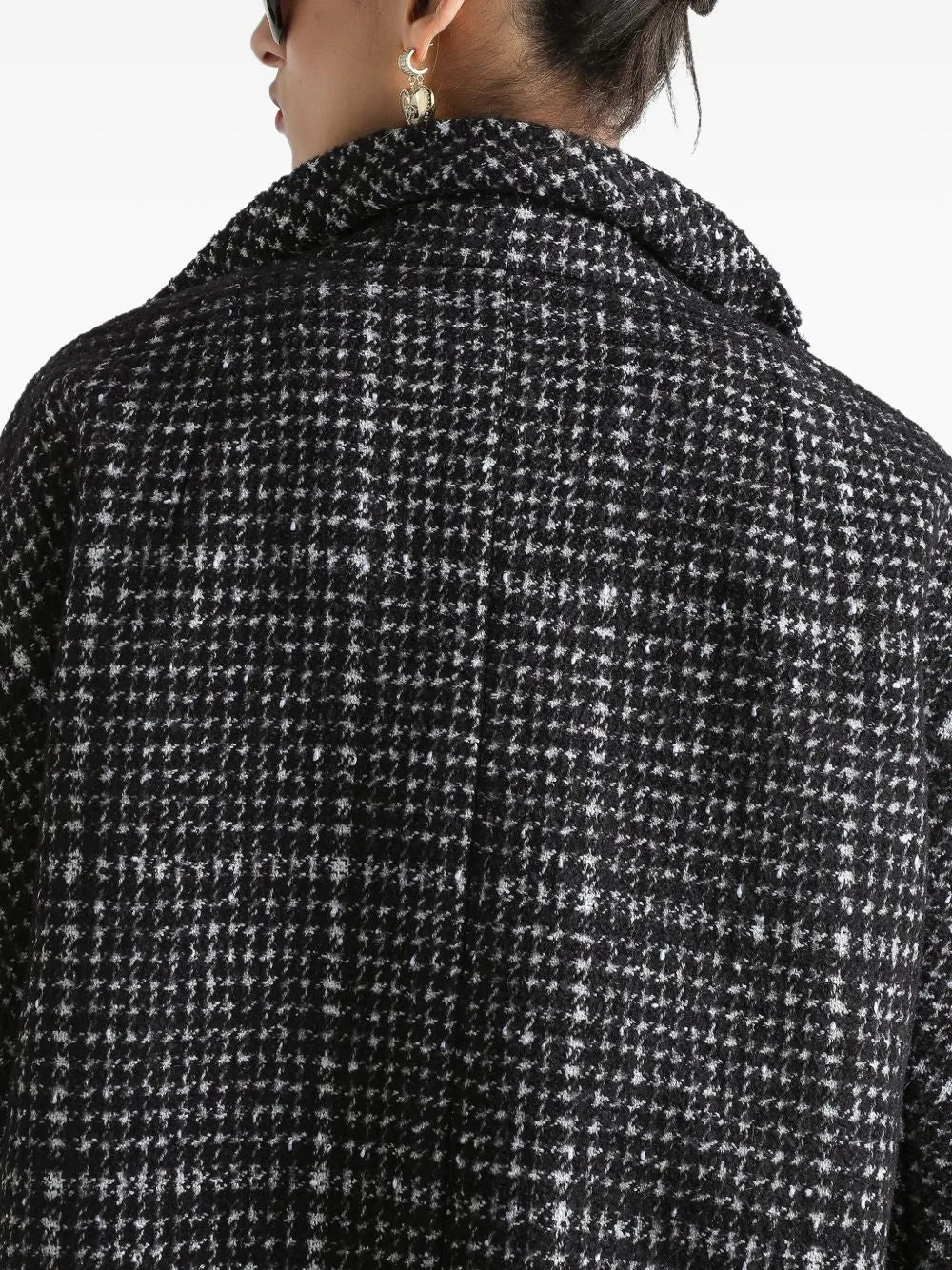 BLACK/WHITE HOUNDSTOOTH JACKET sold by Lord & Taylor product image thumbnail 2