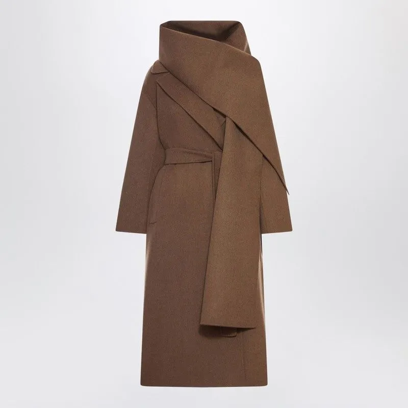 HAZELNUT WOOL WRAP COAT sold by Lord & Taylor