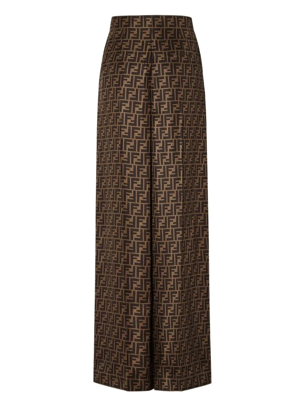 BROWN FF SILK TWILL TROUSERS sold by Lord & Taylor product image thumbnail 2