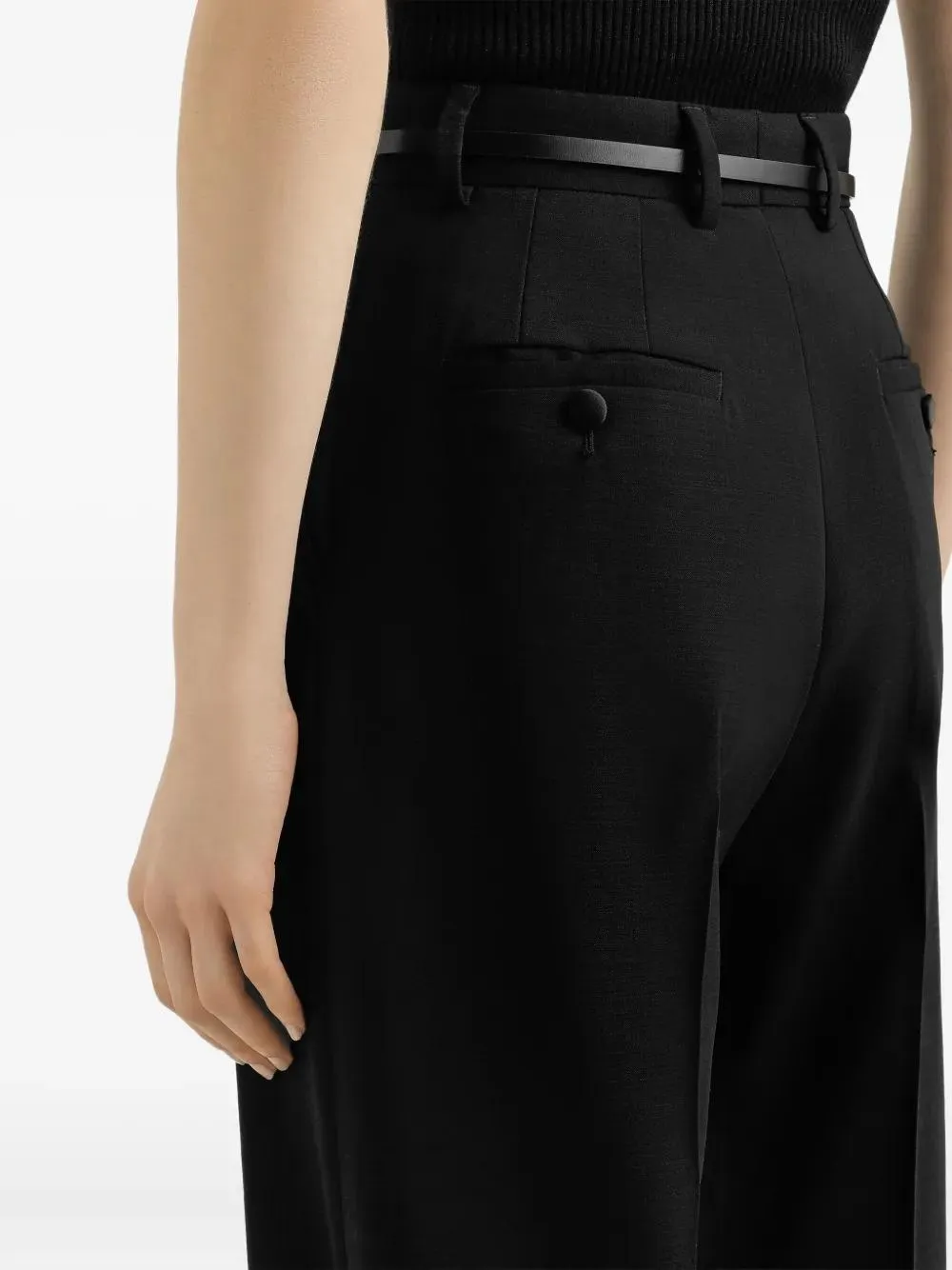 BLACK WOOL-BLEND TROUSERS sold by Lord & Taylor product image thumbnail 5