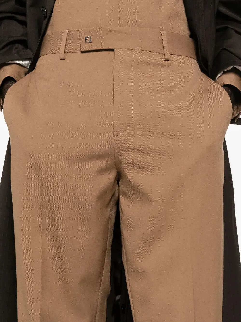 RUST WOOL TROUSERS sold by Lord & Taylor product image thumbnail 4