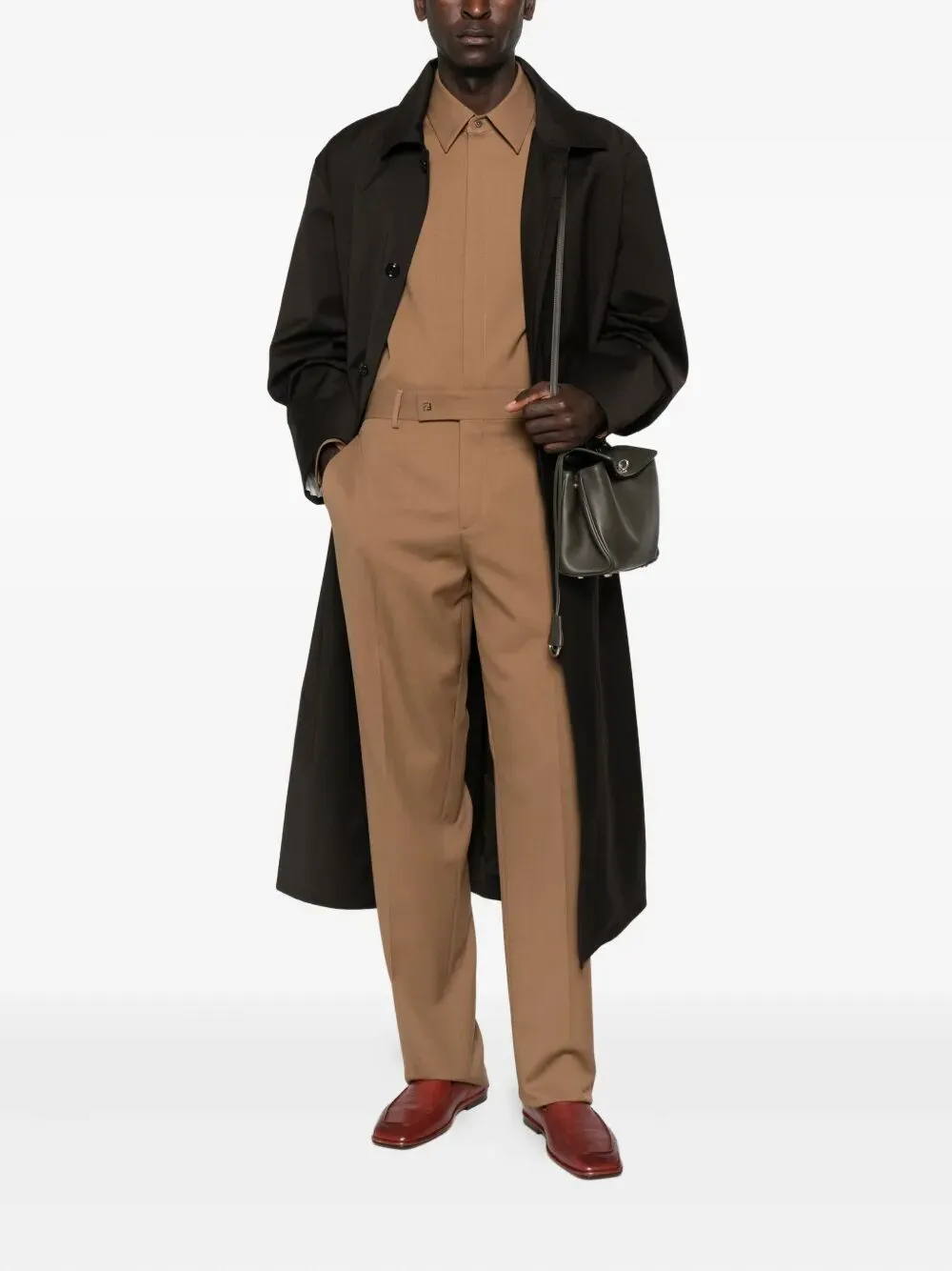 RUST WOOL TROUSERS sold by Lord & Taylor product image thumbnail 5