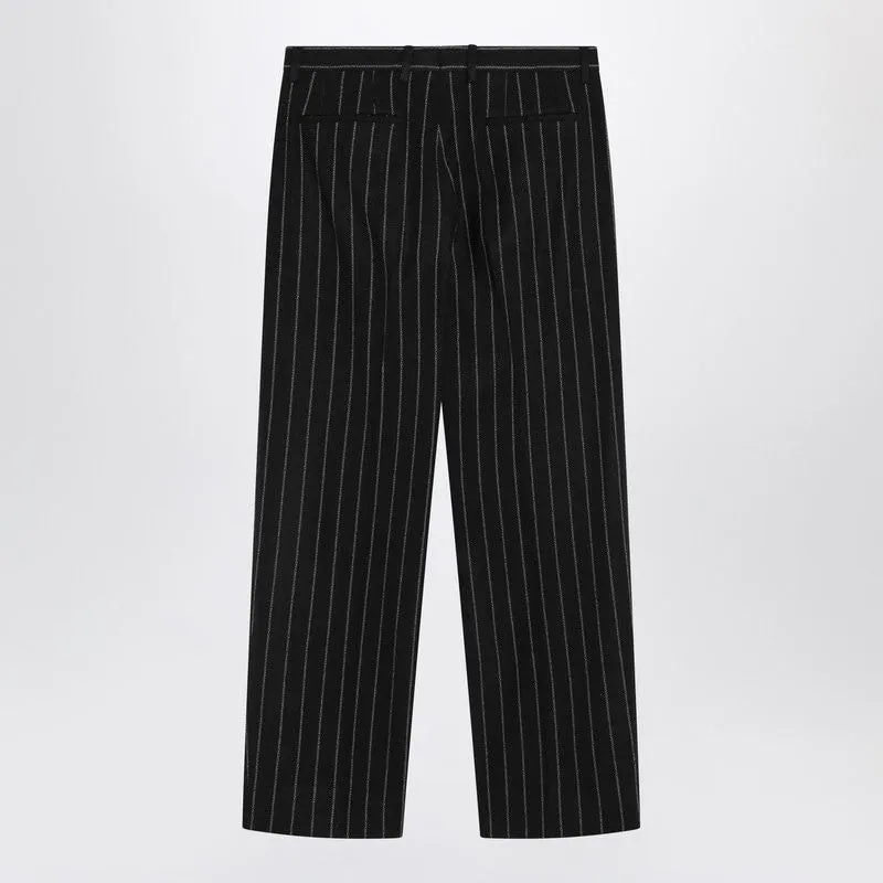STRIPED WOOL-BLEND TROUSERS sold by Lord & Taylor product image thumbnail 2