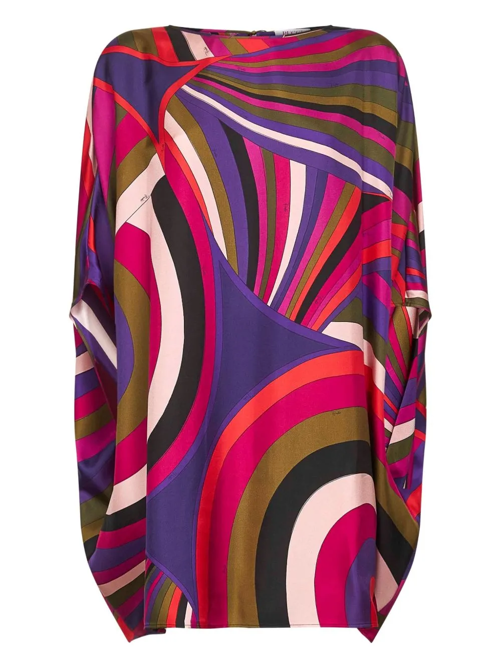 IRIDE PRINT SILK SHORT KAFTAN sold by Lord & Taylor