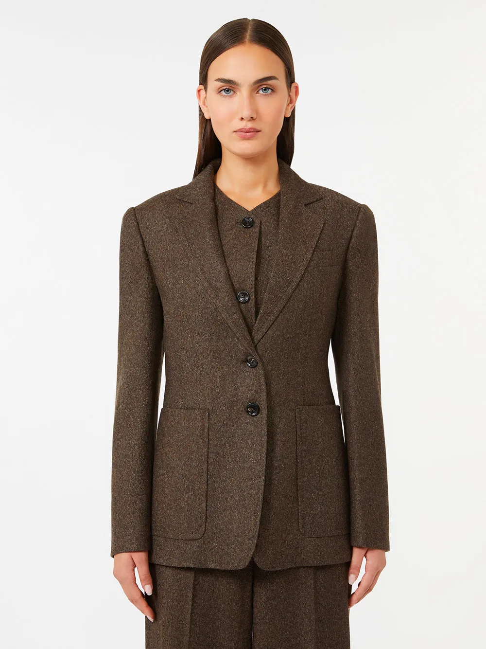 WOOL TWEED JACKET sold by Lord & Taylor product image thumbnail 2