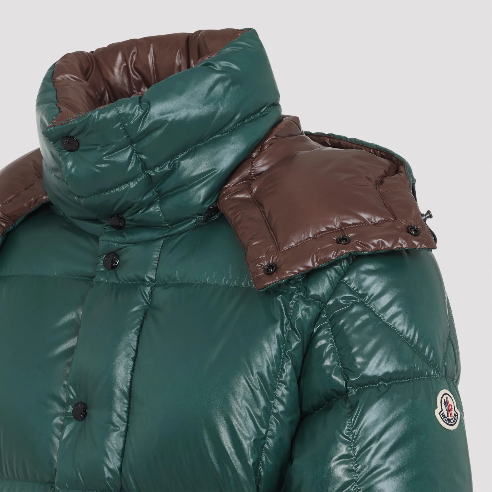 PARANA GLOSSY HOODED SHORT DOWN JACKET sold by Lord & Taylor product image thumbnail 4
