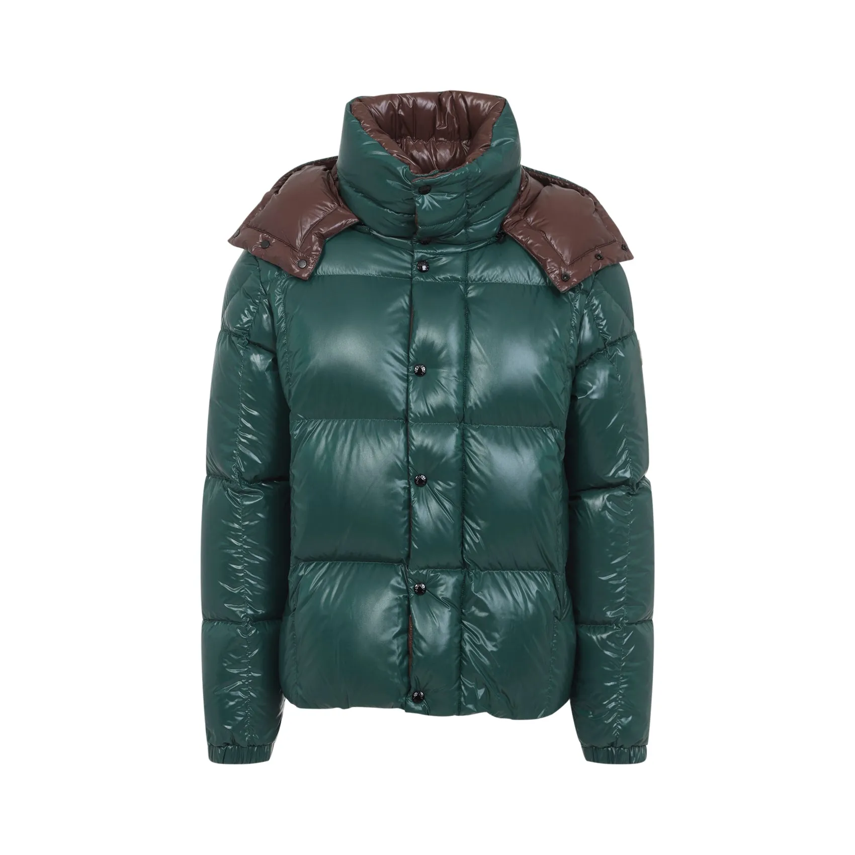PARANA GLOSSY HOODED SHORT DOWN JACKET sold by Lord & Taylor