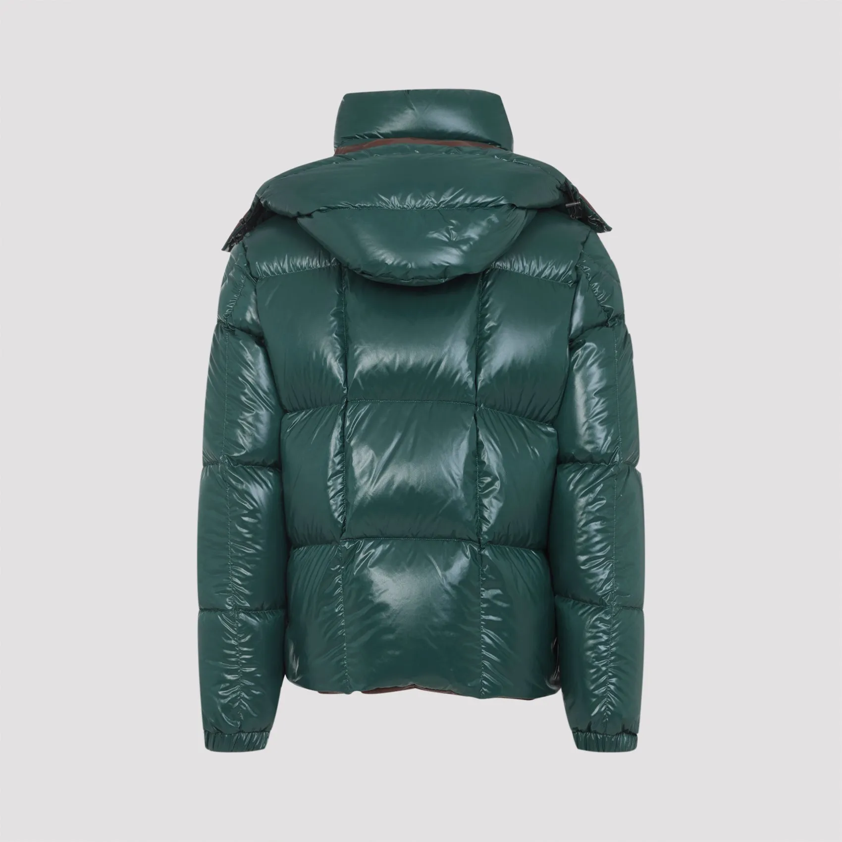 PARANA GLOSSY HOODED SHORT DOWN JACKET sold by Lord & Taylor product image thumbnail 3