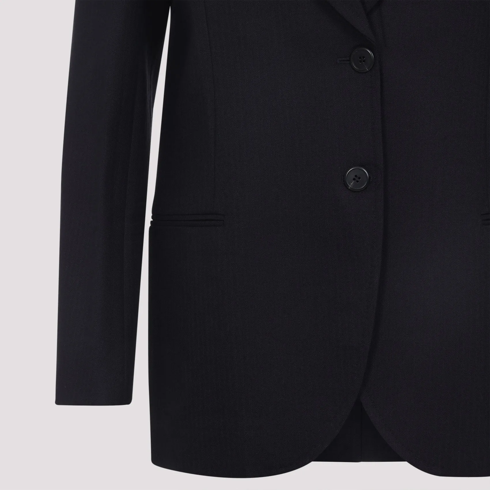 DARK BLUE WOOL BLAZER sold by Lord & Taylor product image thumbnail 4