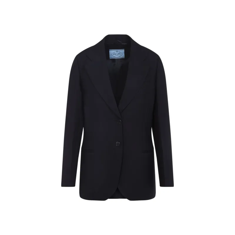 DARK BLUE WOOL BLAZER sold by Lord & Taylor
