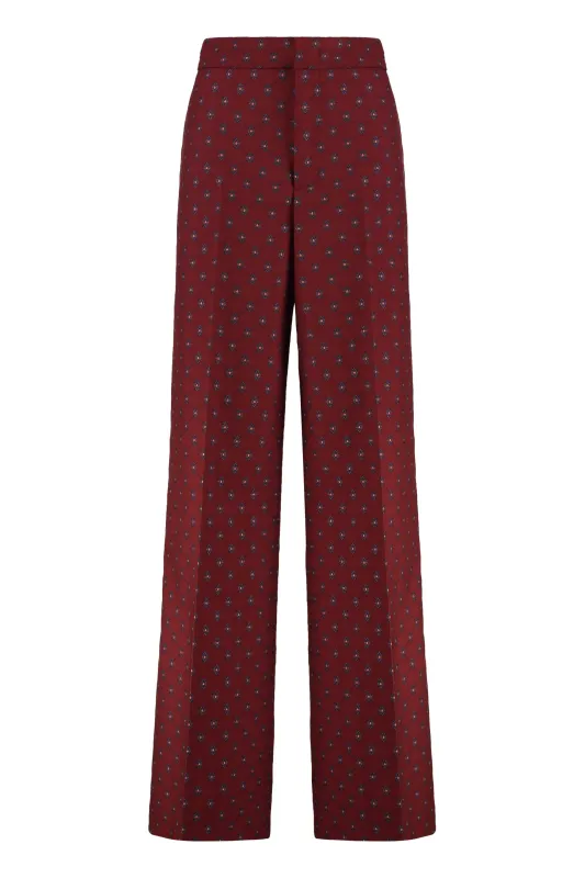 EMBROIDERED WOOL BLEND PANT made by Etro