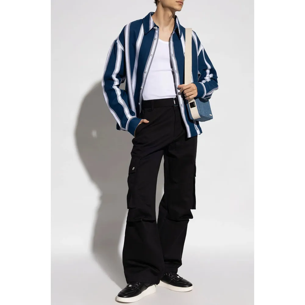 Jacquemus Black Wide-Leg Trousers sold by Lord & Taylor product image thumbnail 3