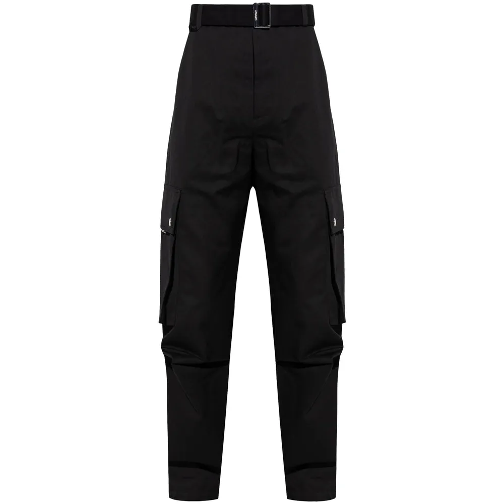 Jacquemus Black Wide-Leg Trousers sold by Lord & Taylor