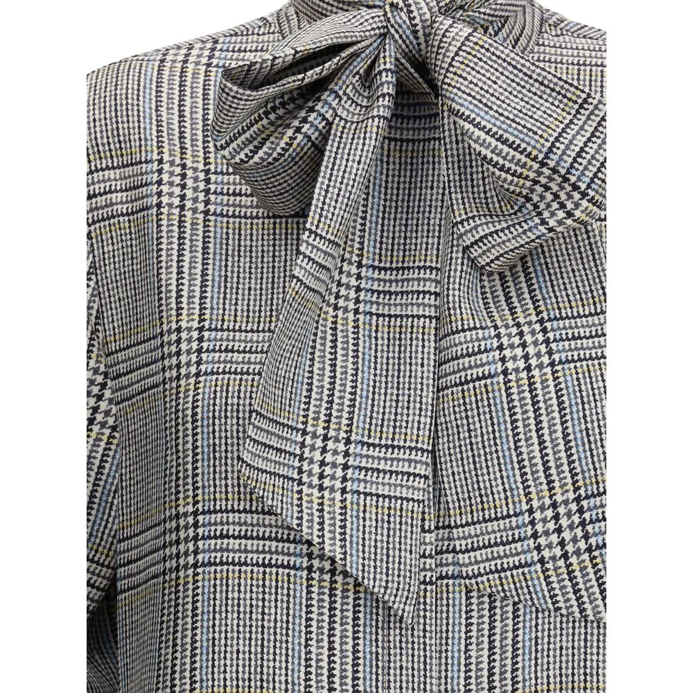 Hunting Tweed Silk Twill Shirt sold by Lord & Taylor product image thumbnail 3