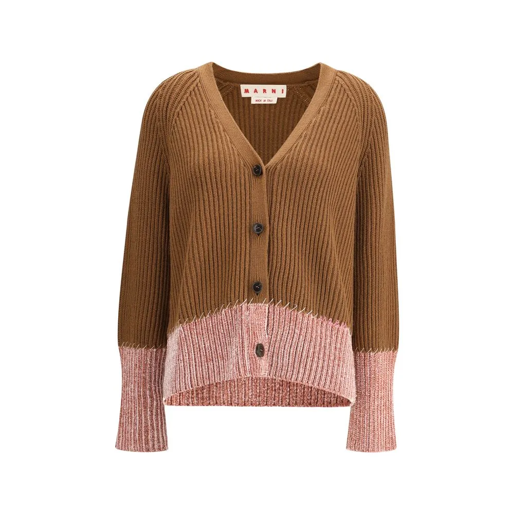 Bi color cardigan in Viscose sold by Lord & Taylor