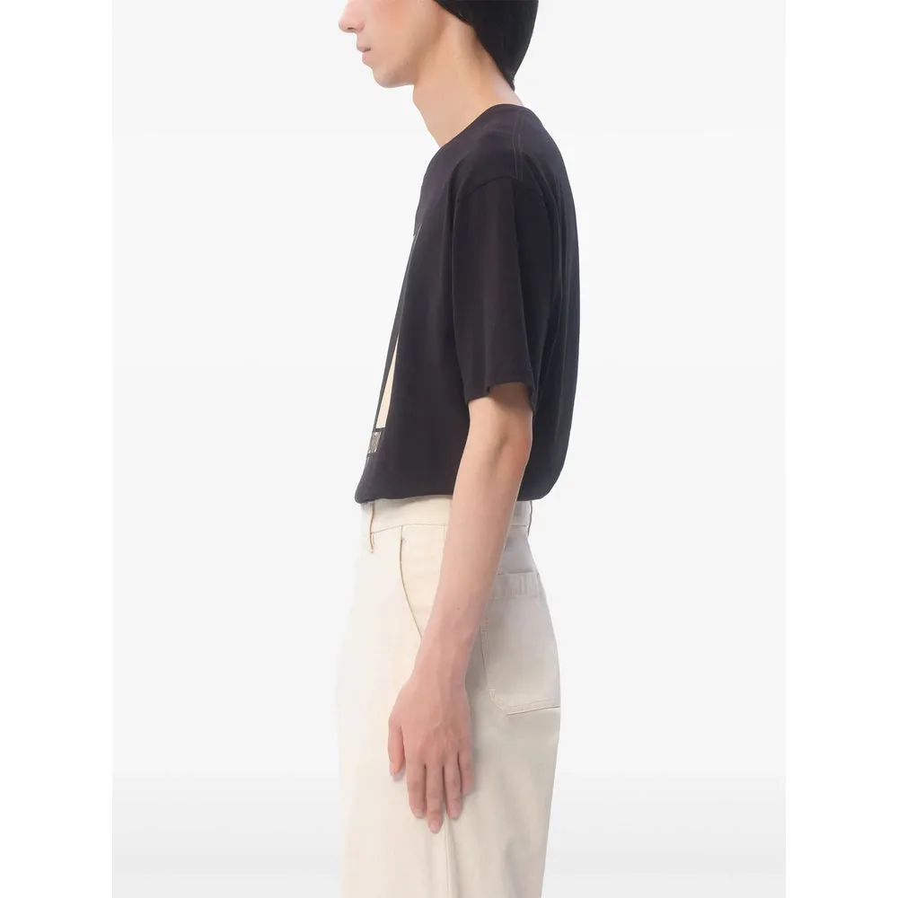 Valentino Black Logo T-Shirt sold by Lord & Taylor product image thumbnail 4