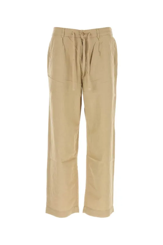 BEIGE LINEN BLEND PANT sold by Lord & Taylor