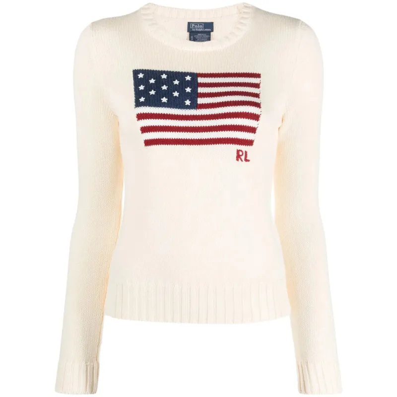 Ralph Lauren Cream White Sweater sold by Lord & Taylor
