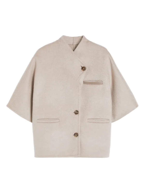 ANDALO LONG CROPPED CAPE sold by Lord & Taylor