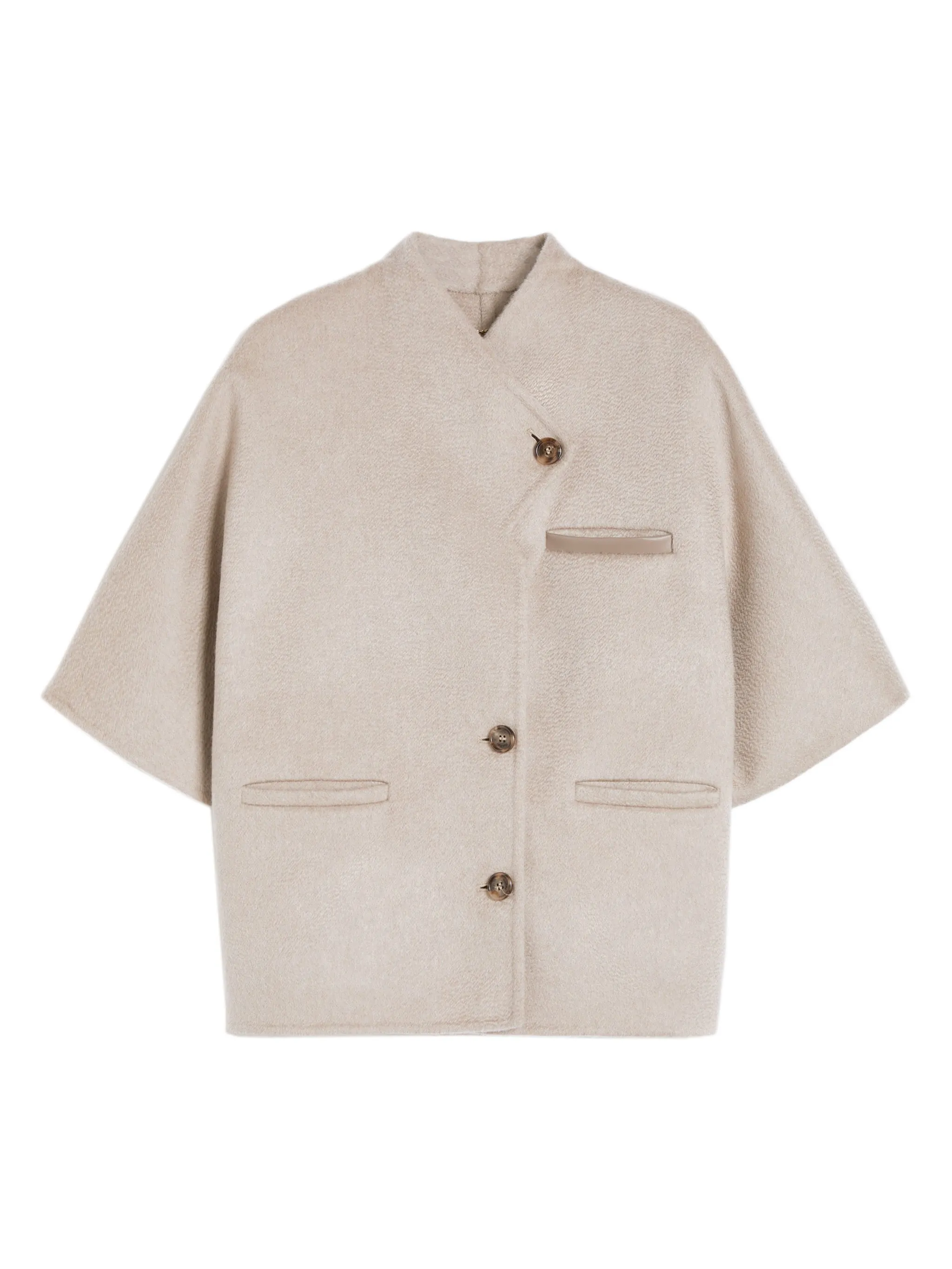 ANDALO LONG CROPPED CAPE sold by Lord & Taylor