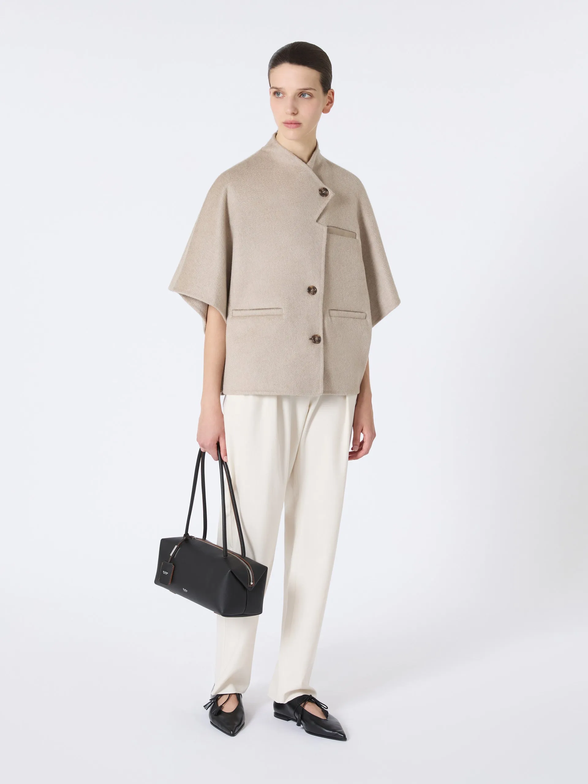ANDALO LONG CROPPED CAPE sold by Lord & Taylor product image thumbnail 2