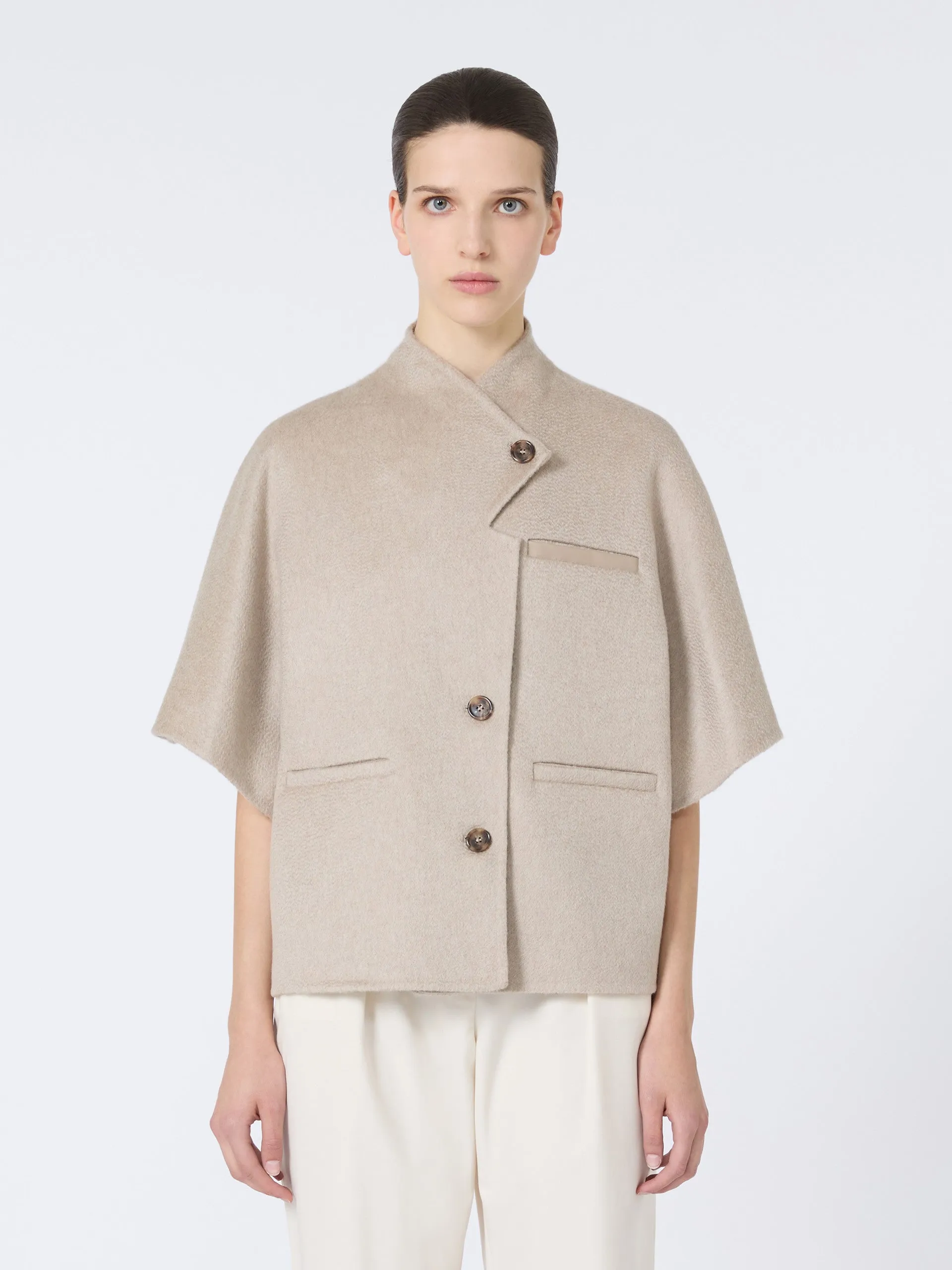 ANDALO LONG CROPPED CAPE sold by Lord & Taylor product image thumbnail 3