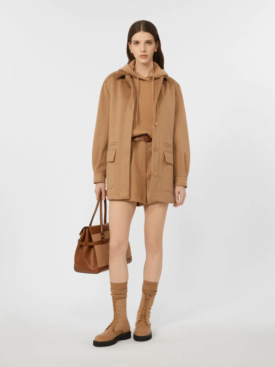 WOOL AND CASHMERE HOODIE sold by Lord & Taylor product image thumbnail 4