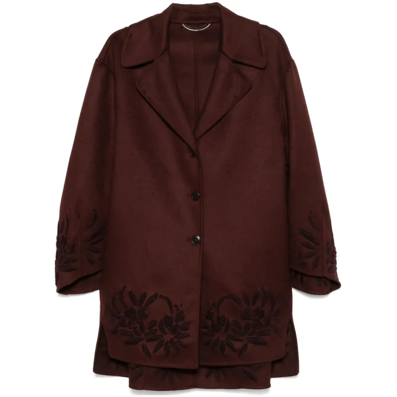 Ermanno Scervino Bordeaux Red Coat sold by Lord & Taylor