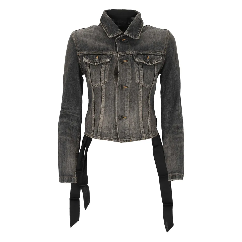 Dark Grey Denim Jacket sold by Lord & Taylor