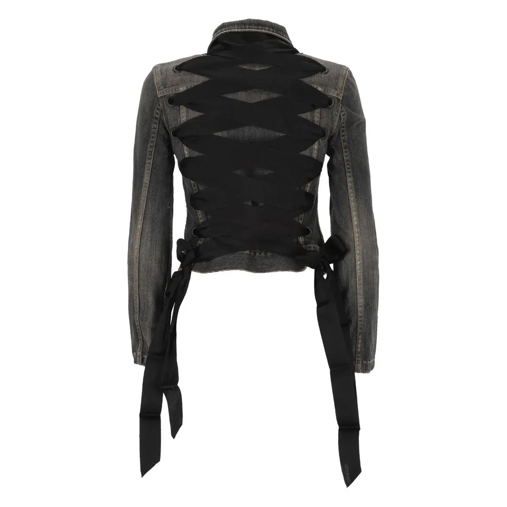 Dark Grey Denim Jacket sold by Lord & Taylor product image thumbnail 2