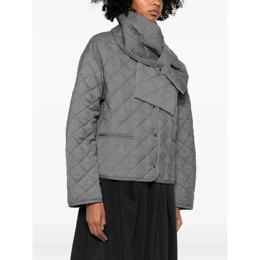 Grey Wool-Blend Coat sold by Lord & Taylor product image thumbnail 4