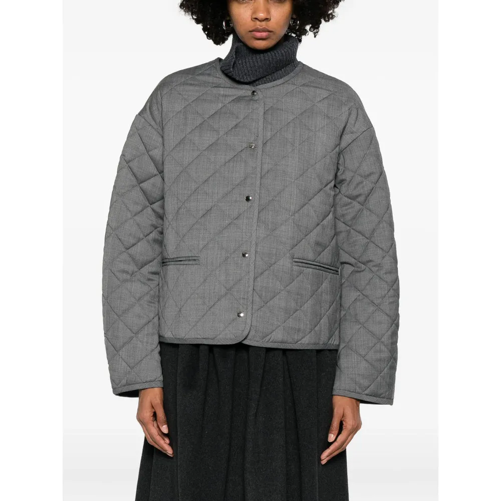 Grey Wool-Blend Coat sold by Lord & Taylor product image thumbnail 5