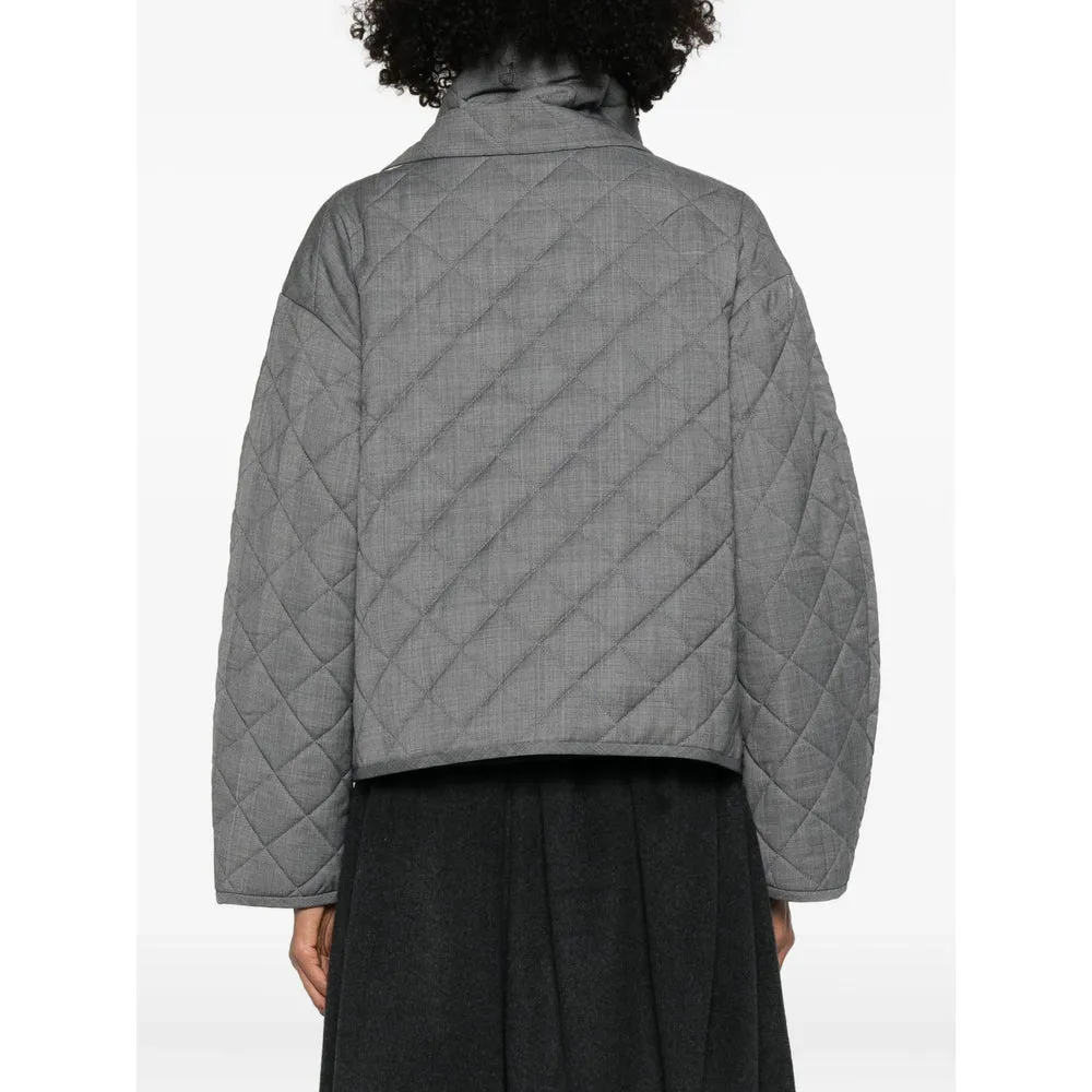 Grey Wool-Blend Coat sold by Lord & Taylor product image thumbnail 2